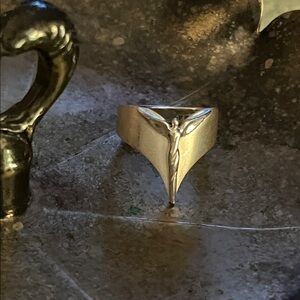 LAVAGGI Sterling “Modern Angel” ring